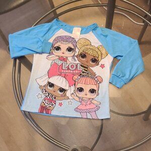 LOL Surprise girl's longsleeve shirt  Size XS/TP(4/5)